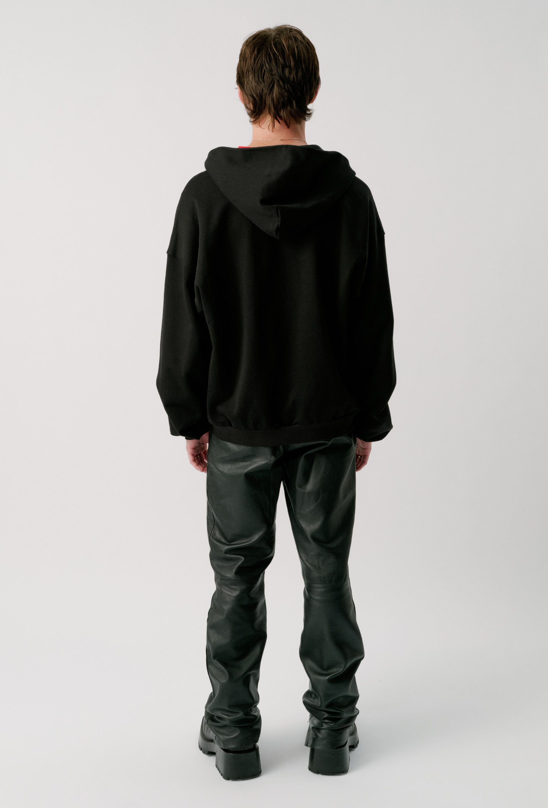 BOYFRND DOUBLE ZIP UP HOODIE