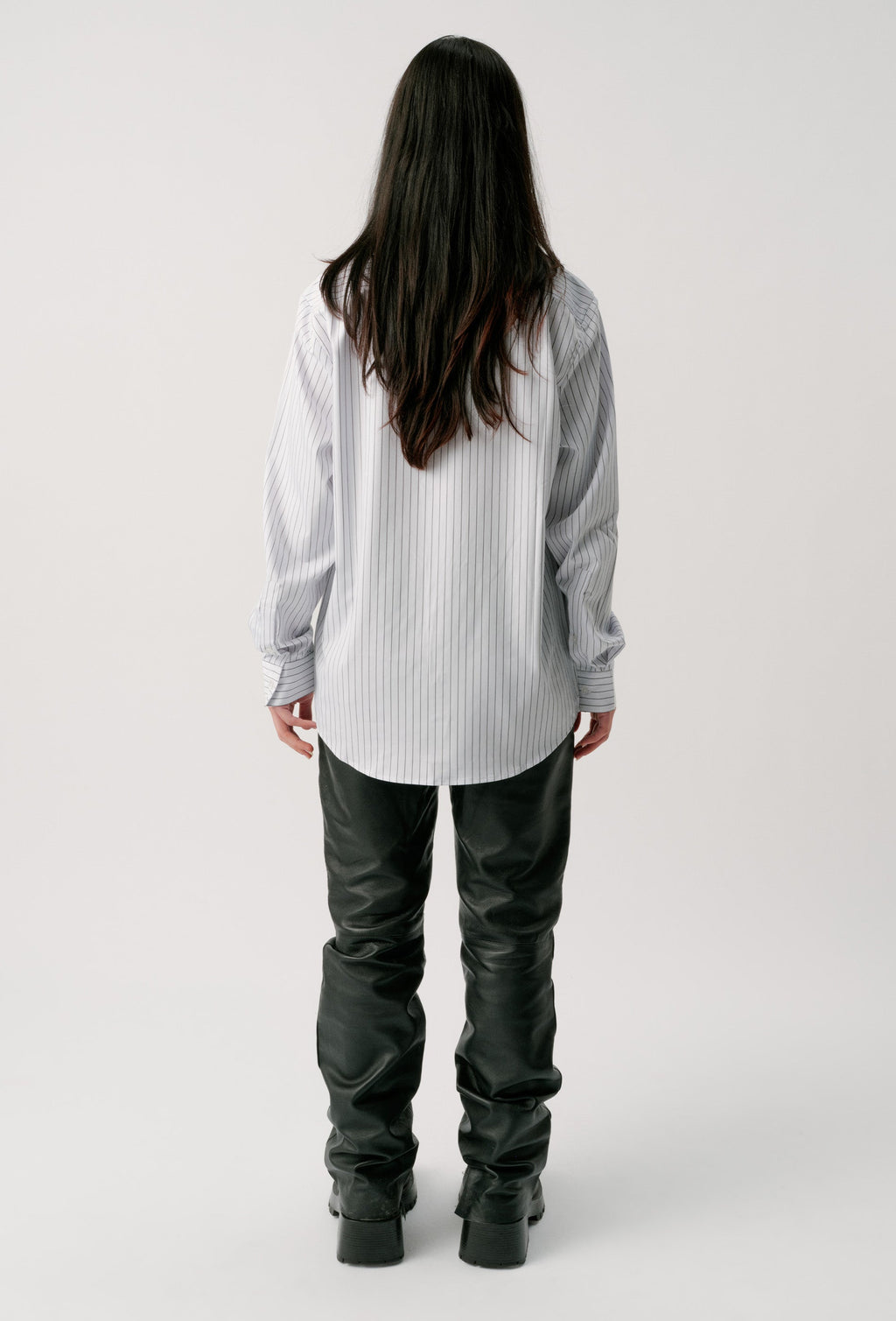 OG PINSTRIPE BUTTON UP SHIRT