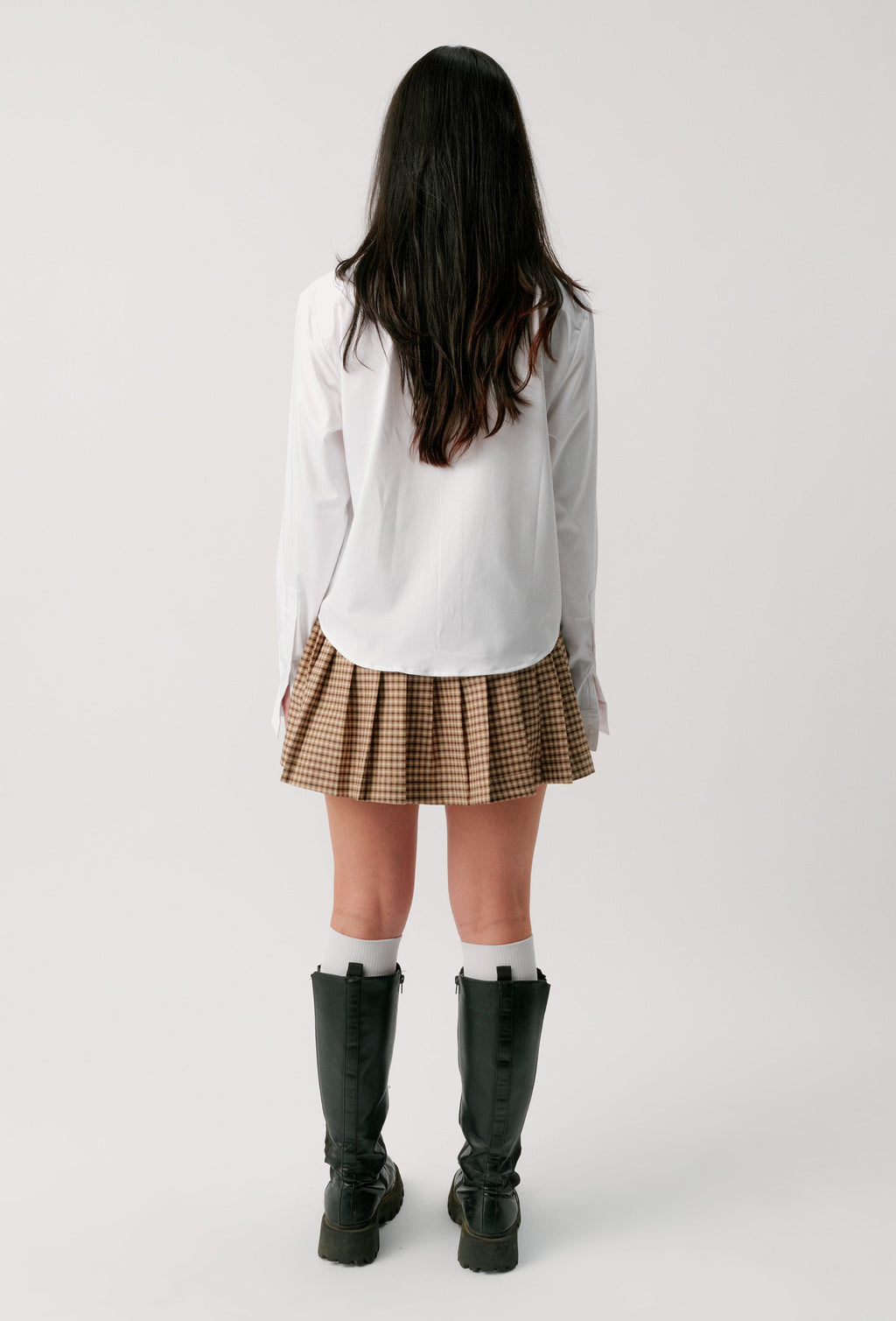 CROPPED SPORTSTAR BUTTON UP SHIRT
