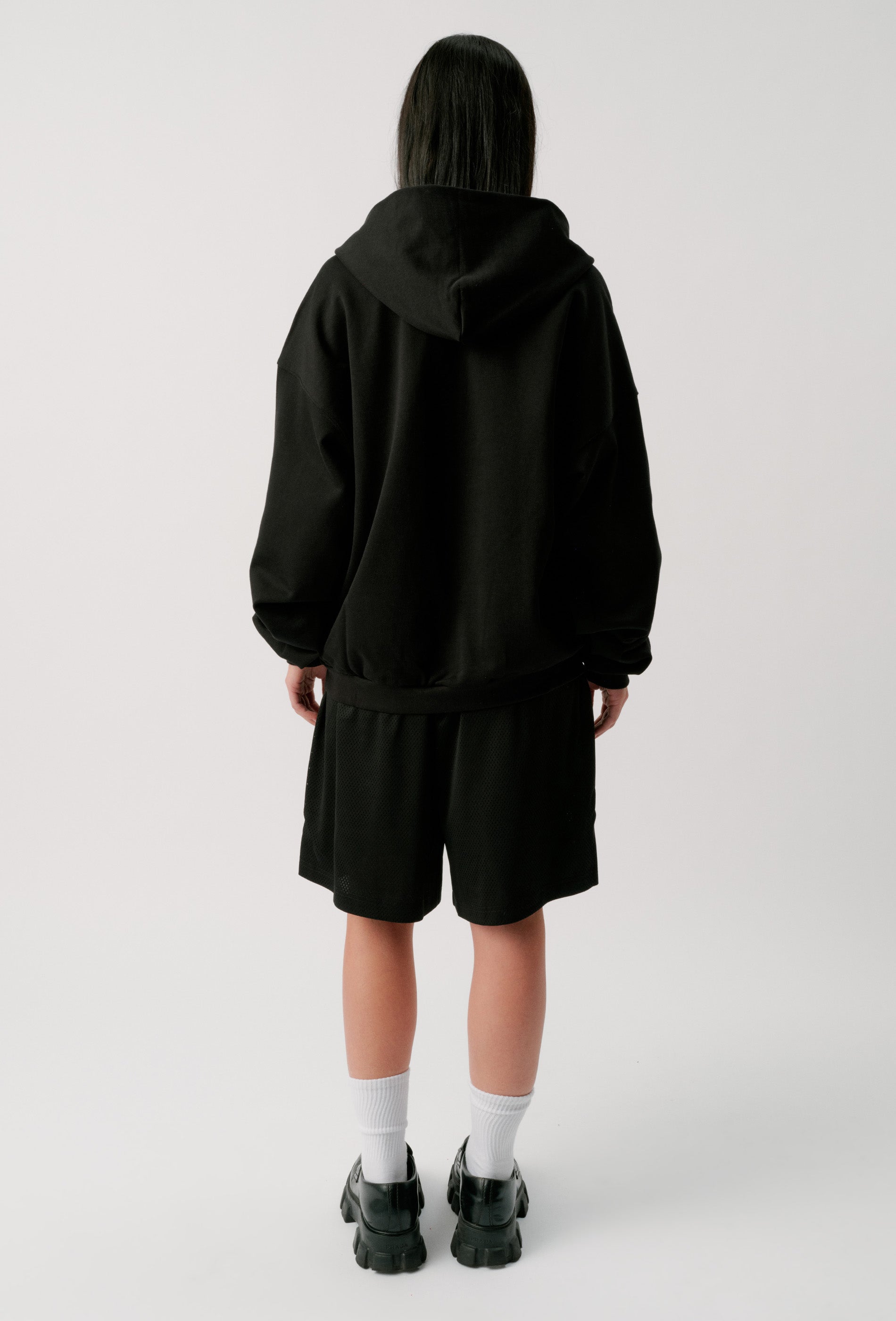 BOYFRND DOUBLE ZIP UP HOODIE